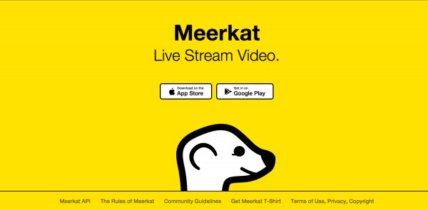 meerkat live stream presentations